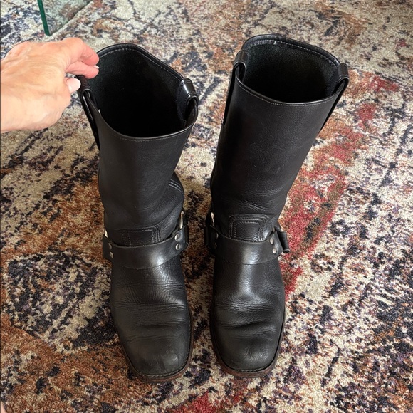 Vintage Frye Harness Boots - 7M, 8.5W - Picture 3 of 16